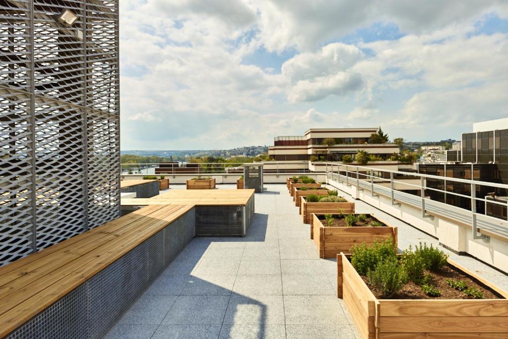 Zenao Appart'Hotels Suresnes Buitenkant foto